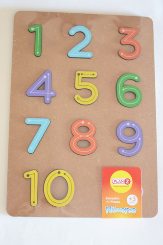 Imagen 5 de 10 de Set Juego Encastre Madera Didactico Infantil Abc Numero Niño