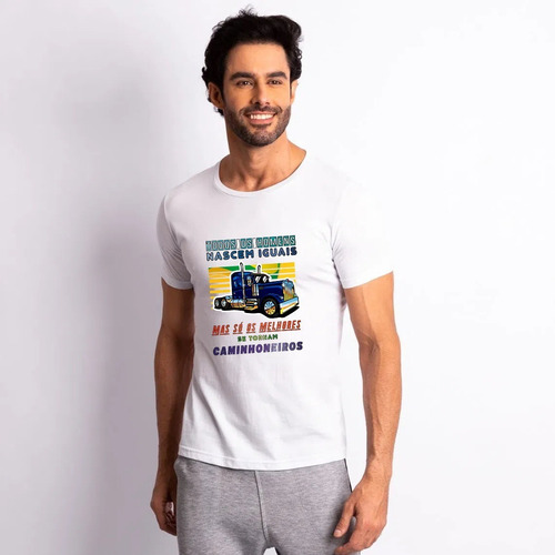 Imagem 4 de 6 de Camiseta Para Caminhoneiro - Todos Os Homens Nascem Iguais