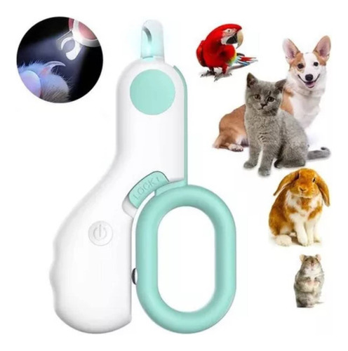 Led Cortauñas Cuidado Kit Para Perros Gatos Mascotas 