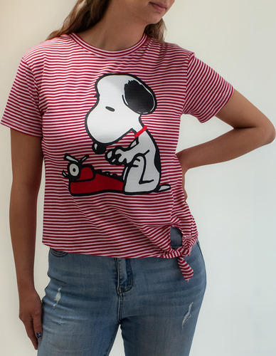 Playera Dama Snoopy
