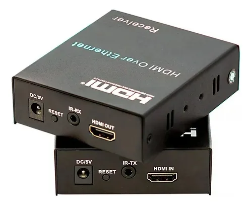 Extender Extensor Hdmi 120 Mt, Cat 5/6 Rj45 Activo, 1080