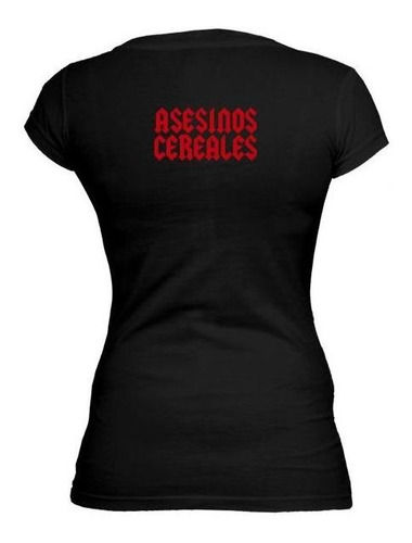 Asesinos Cereales Ascs Acdc Remera M