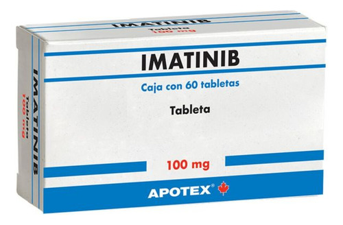 Imatinib 100 Mg Caja Con Blíster Con 60 Tabletas