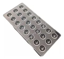 Comprar Moldes De Chocolate Moldes Chocolate Policarbonato 24 Esfera Molde Bombones De Chocolate 24 Unidades Molde Chocolate 24 Cav Molde Policarbonato Rectangular Bombones Molde Semiesfera Pasteleríacl