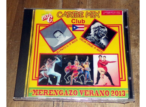 Pato C Caribe Mix Merengazo Verano 2013 Cd Sellado Kktus