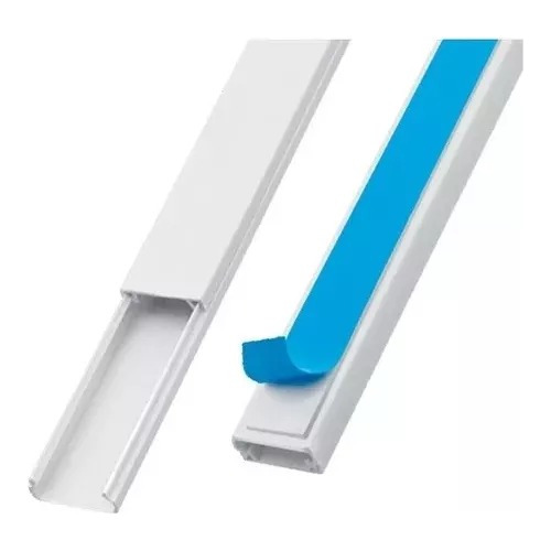 Imagen 2 de 2 de Canaleta Para Cable Explore Pvc 24x14x2000 Tienda Fisica