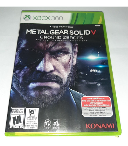 Imagen 1 de 3 de Metal Gear Solid V Xbox 360