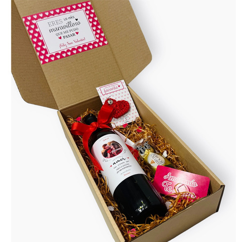 Box San Valentin Vino Trumpeter Rutini Wines Personalizado