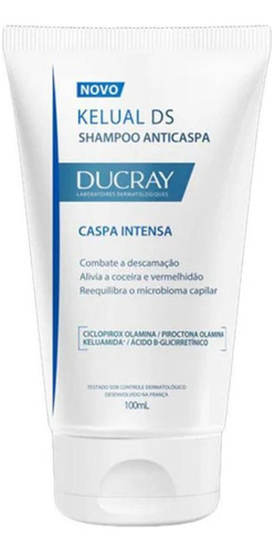 Shampoo Ducray Kelual Ds 100ml - Combate Caspa