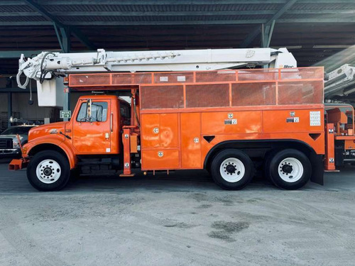 Camion Barrenador Con Canastilla 2001 International 4900