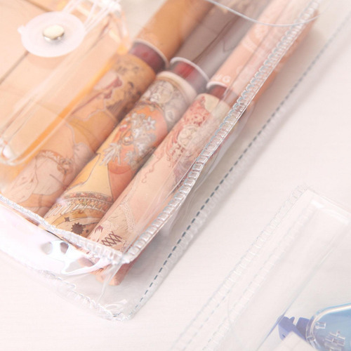 5pcs Organizador De Cintas Washi Soporte De Rollo De
