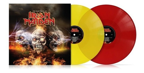 Vinilo Doble Color The Many Faces Of Iron Maiden