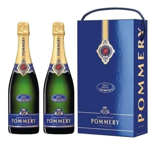 Champagne Pommery Brut Royal 750 Ml X 2 Unid