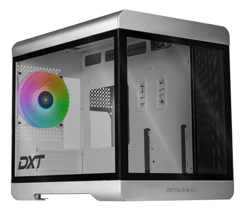 Gabinete Dxt Gaming Titan T6 Micro Torre 1 Fan Usb-c Argb