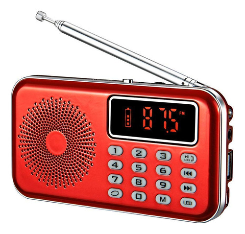 Ymdjl Portable Am Fm Radio Con Altavoz Blu B08ktfb4hz_170424