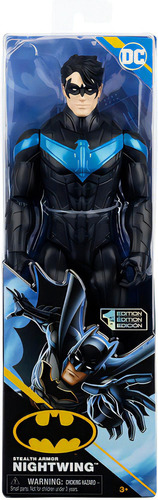 Figura Articulada 30 Cm Muñeco Nightwing Stealth Int 6065139 Dc Robin pelicula Batman