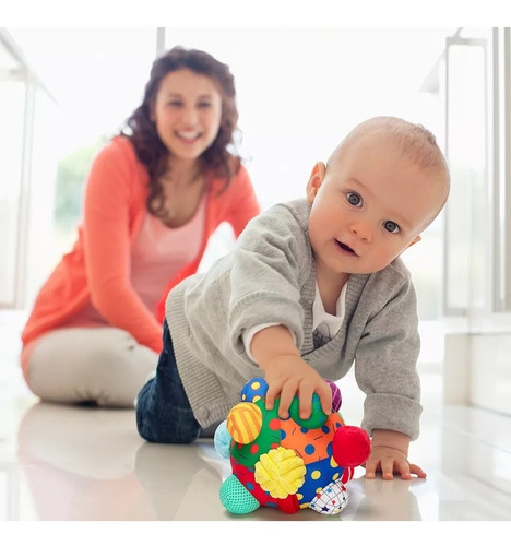 Imagen 2 de 6 de Pelota Sensorial Para Bebes Y Niños Pelota Suave Para Bebes