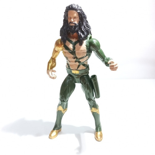 Aquaman Con Detalle En Una Rodilla  16 Cm Se Vende Como Está