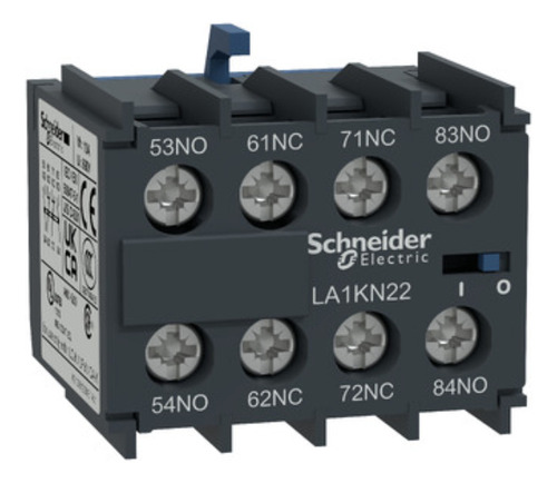 Bloque de contactos auxiliares frontales 2na+2nc Contactor Schneider Electric LA1KN22