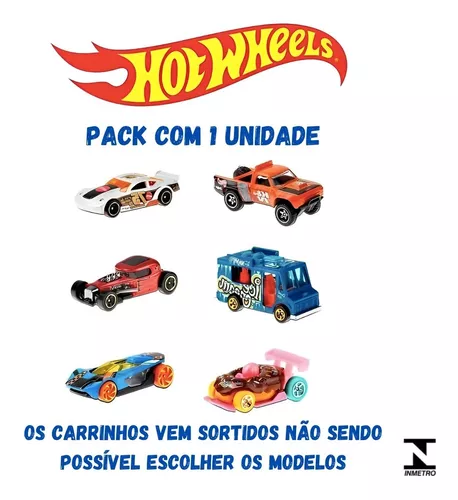 Carrinho Hot Wheels Original Mattel 1 Unidade Sortida