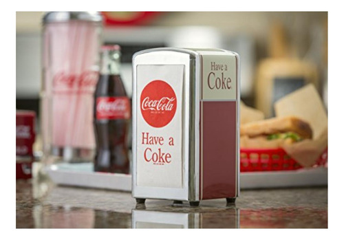 Tablecraft Cc380, Servilletas Con Diseño De Coca-cola