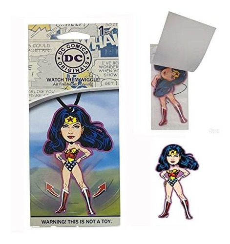 Ambientadores Para Autos Dc Comics Wonder Woman Car Accessor