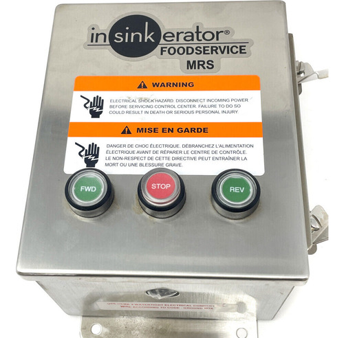 Emerson Insinkerator Mrs-17 Foodservice Disposer Control Eeh