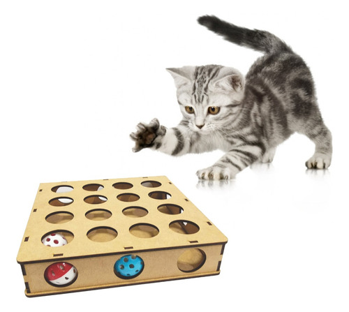 Brinquedo Para Gatos Em Mdf