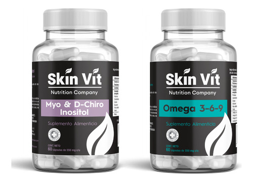 Pack Inositol + Omega 3-6-9 Balance Hormonal Antinflamatorio