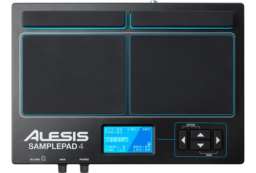 Modulo De Percusion Alesis Samplepad4 Nuevo Envio Meses