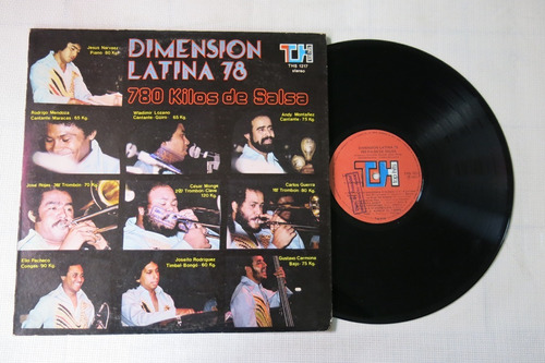 Vinyl Vinilo Lp Acetato Dimencion Latina 78 780 Kilos De Sal