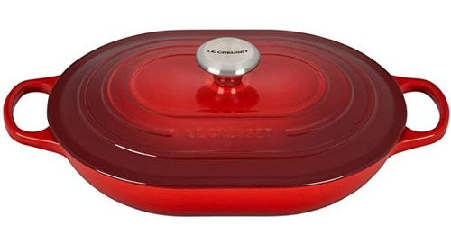 Cazuela Ovalada Le Creuset De Hierro Fundido Esmaltado Sign