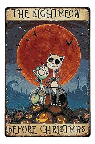 Jack Skellington Cat The Nightmeow Before Christmas Nightmar