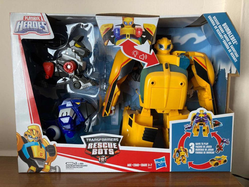 Transformers Rescue Bots Bumblebee Luz Y Sonido