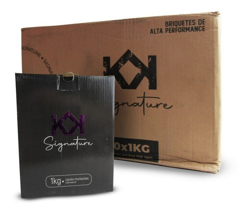 Carbón vegetal Narguile Kanara Signature, 10 kg, carbono fijo