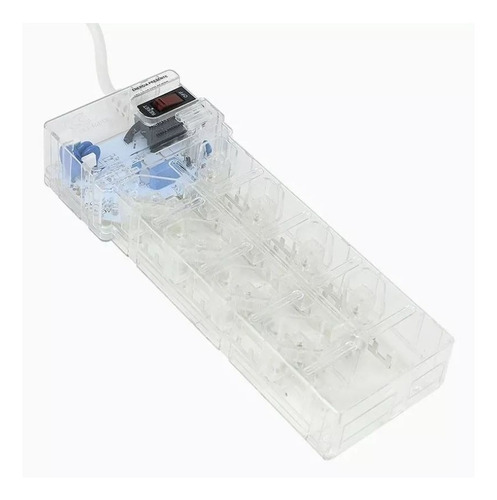 Dps - 8 Tomadas - Clamper Multi Energia - Transparente