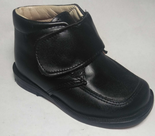 Zapato Escolar Niño Ortopédico Horma Recta Piel Mod 3644