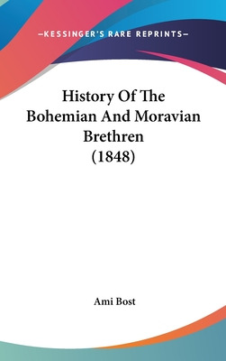 Libro History Of The Bohemian And Moravian Brethren (1848...