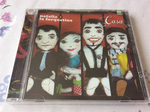 Cd Natalia Y La Forquetina Casa Rock Pop Mexicano