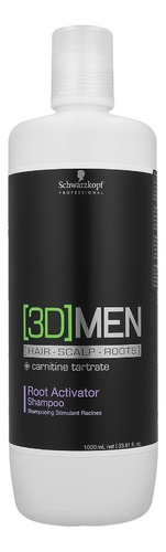 Shampo Schwarzkopf 3d Men Root Activator Litro