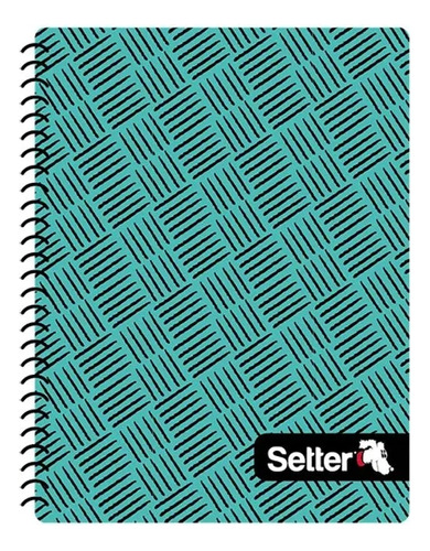 Cuaderno Setter Geometry Espiral A4 X 80 