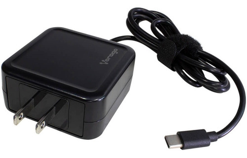 Imagen 3 de 6 de Turbo Cargador Tipo C Vorago Au-501 45w Multidispositivo /v