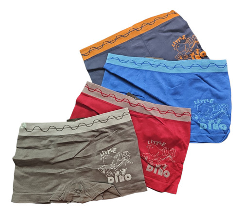 12 Pz Boxer Niño Mayoreo Niña Microfibra Calzon Infantil