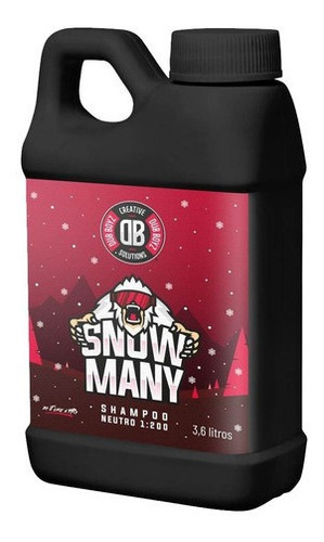 Shampoo Neutro Automotivo Snow Many 3,6 Litros Dub Boyz