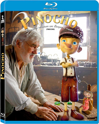 Pinocho Pinocchio 2015 Pelicula Blu-ray