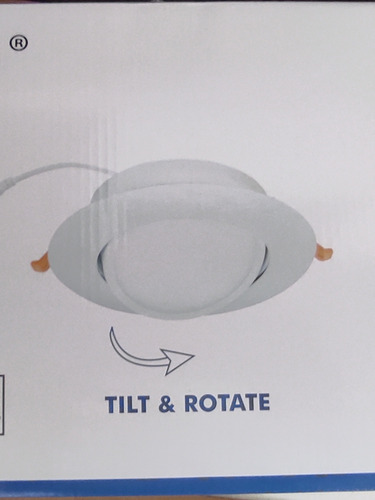 Luces Leds 6 Pulgadas Para Empotrar Y Con Caja De Conexión.