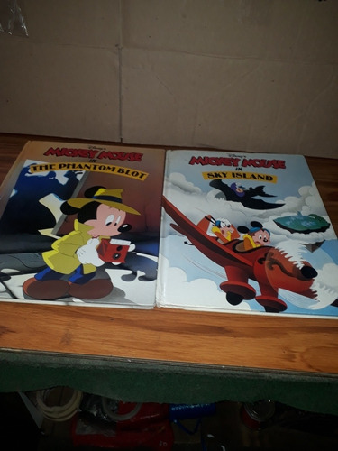 02 Libros De Mickey Mouse  En Inglés  Disney 