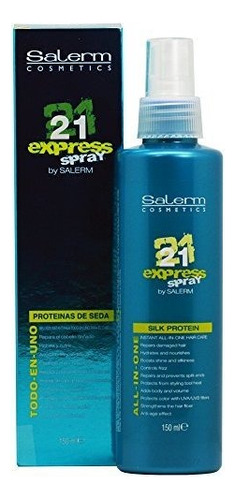 Salerm Cosmetics 21 Express Spray -all-in-one Silk Prote