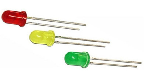 Pack 30 Leds 5mm Rojo Amarillo Verde Arduino Nubbeo