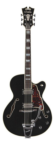 Guitarra D'angelico Excel 175 Semi Hollow Black & Bigsby